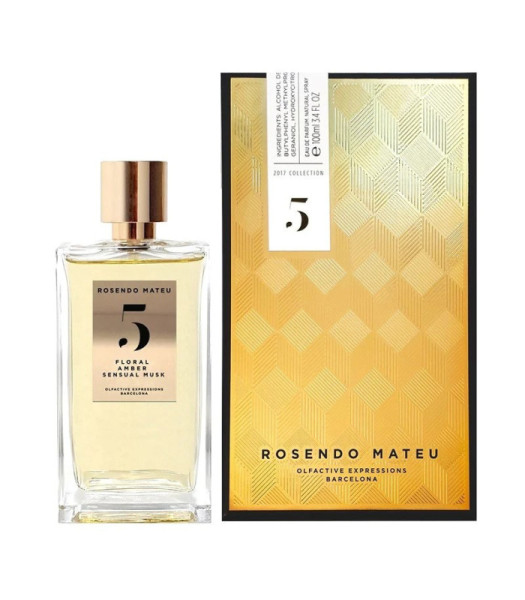 Rosendo Mateu Nº 5 Floral, Amber, Sensual Musk